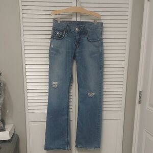 True Religion Billy Gaint big T Jeans